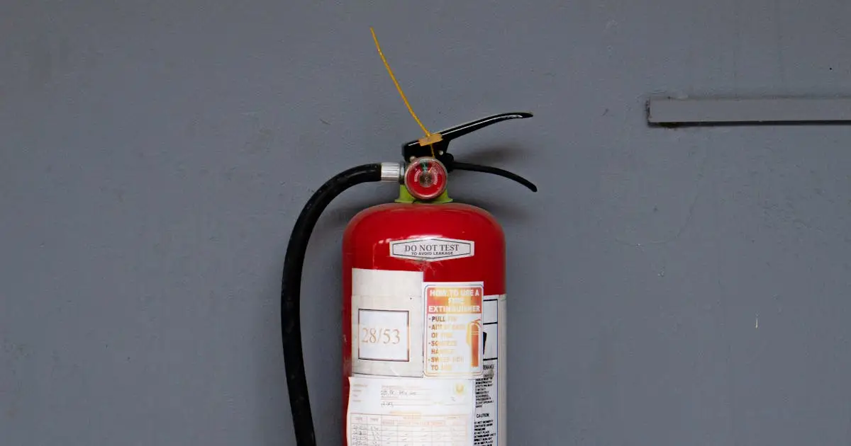 Extincteur obligatoire entreprise